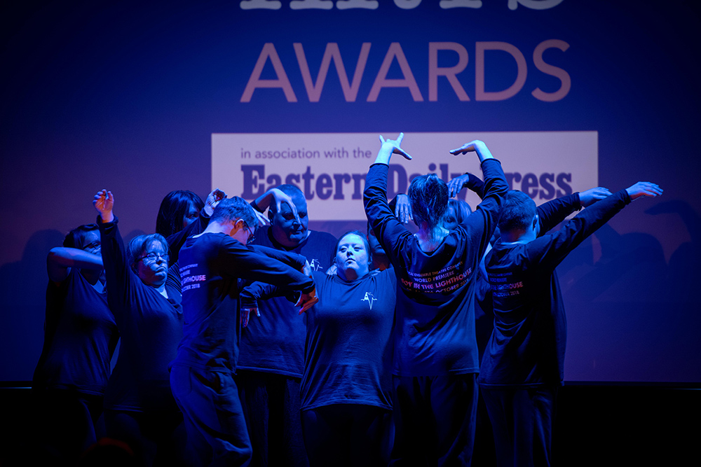 The 2019 Norfolk Arts Awards at St George's Theatre, Great Yarmouth. Total Ensemble Theatre Compnay performing. Photo credit ©Simon Finlay Photography.