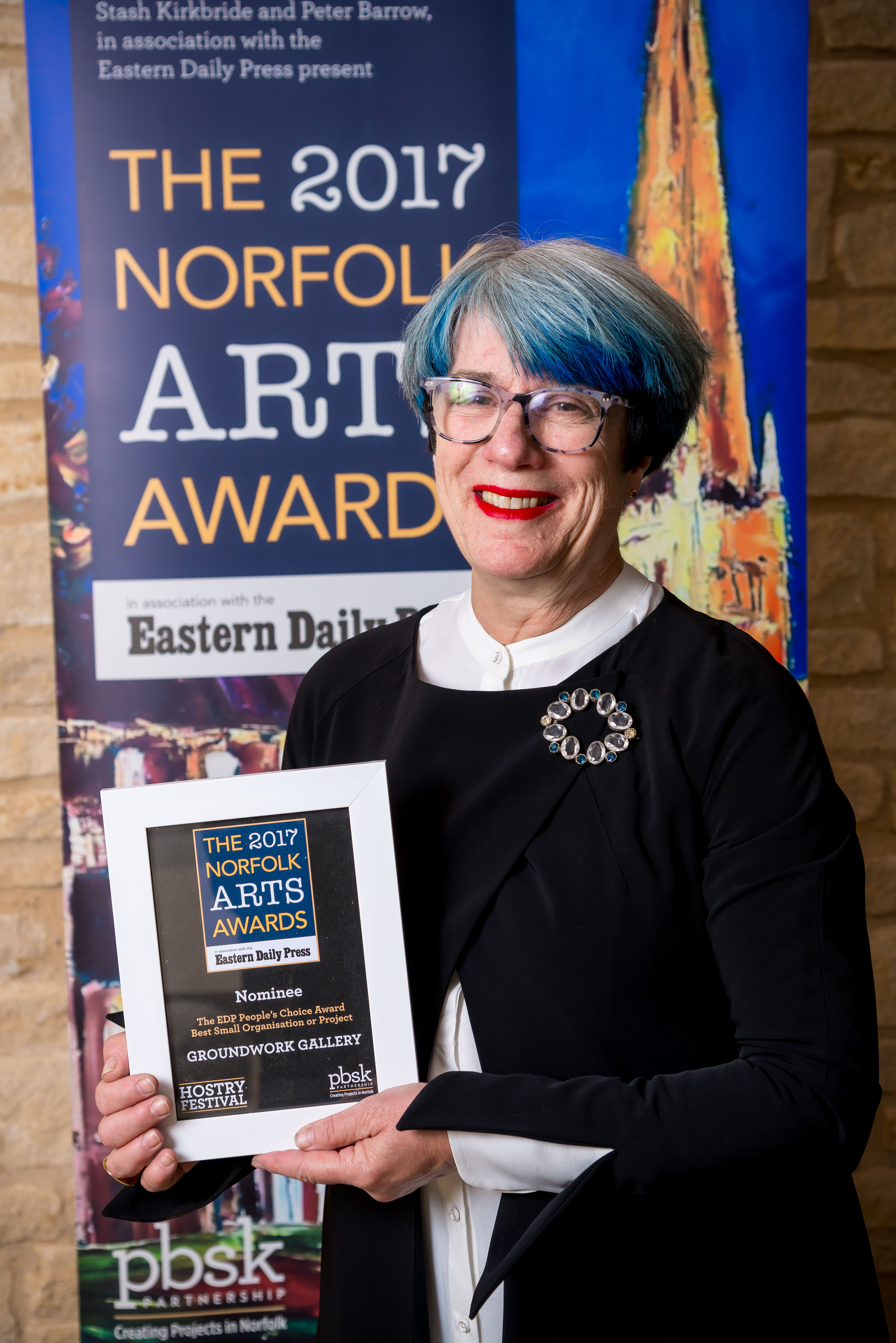 Norfolk Arts Awards 2017 at The Hostry at Norwich Cathedral. Photo credit ©Simon Finlay Photography.