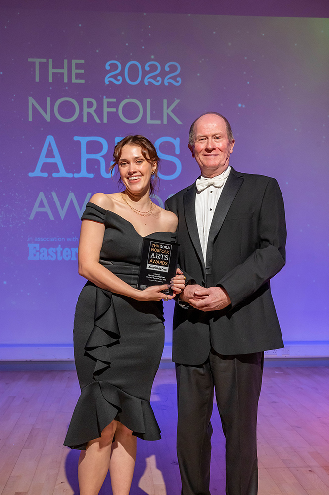 Norfolk Arts Awards 2022. Photo credit ©Simon Finlay Photography.